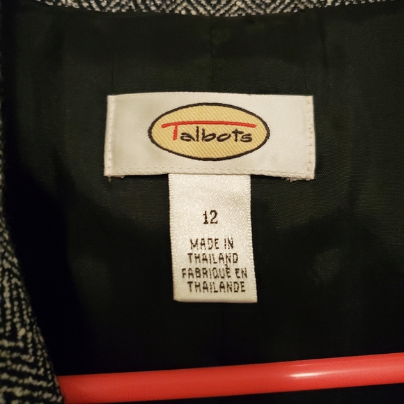 Black & White Tweed Dress Jacket - Picture 3 of 3